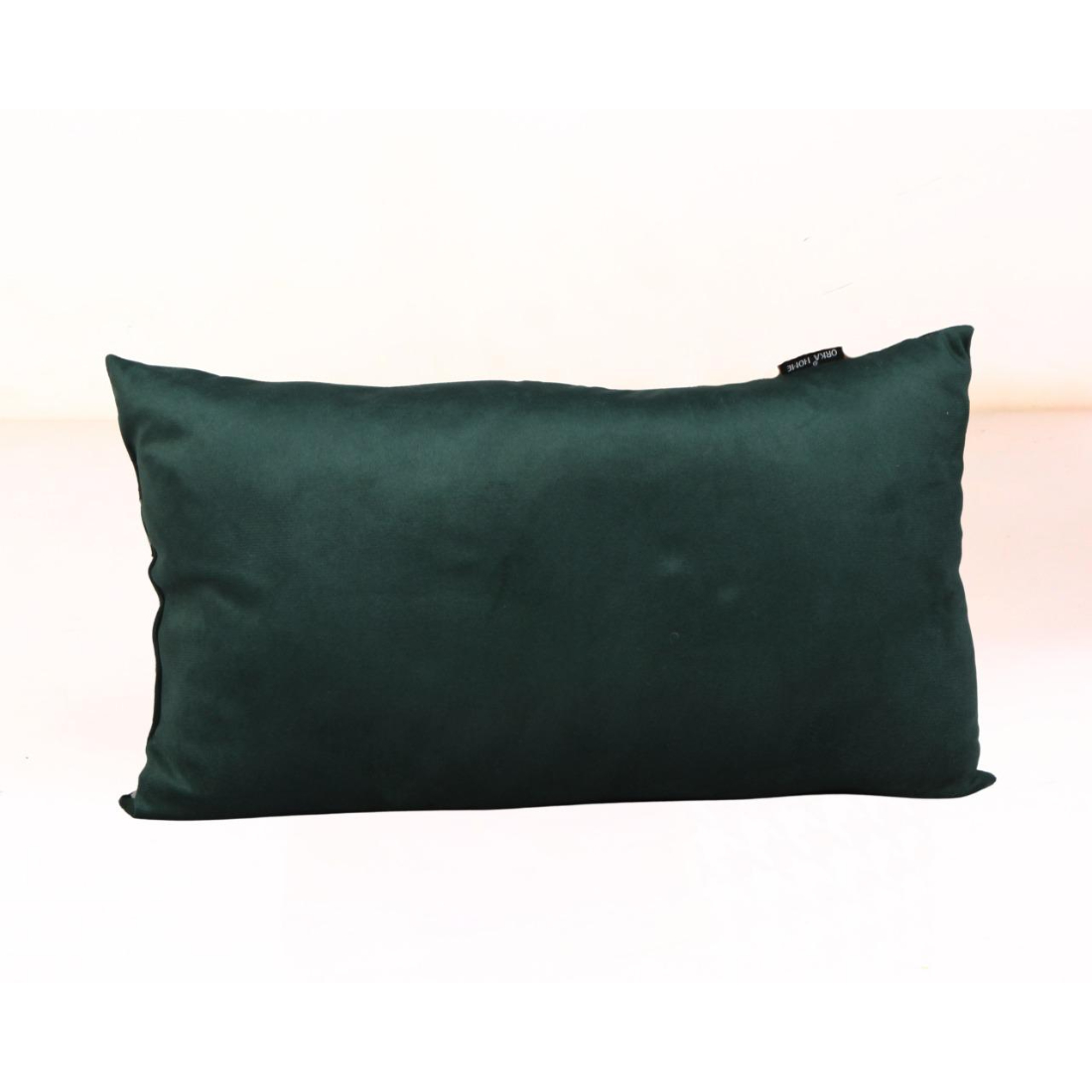 Orka Holland Velvet Fabric Cushion Gold Foil, Houndstooth